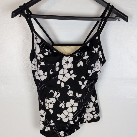 Miraclesuit Floral Tankini Top - Picture 1 of 7